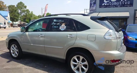 2008 Lexus Rx 350 z USA, uszkodzony, nr VIN 2T2HK31U78C063853